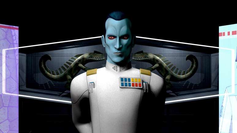 O Grande Almirante Thrawn causou muito dor de cabeça para os heróis de Star Wars: Rebels