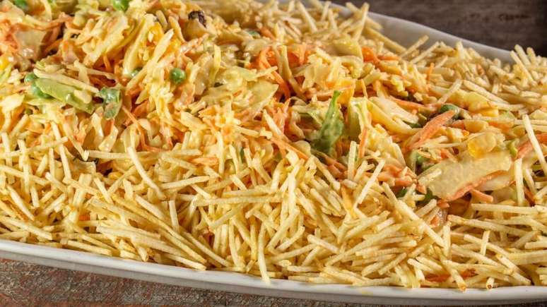 Sausage with cheese sauce