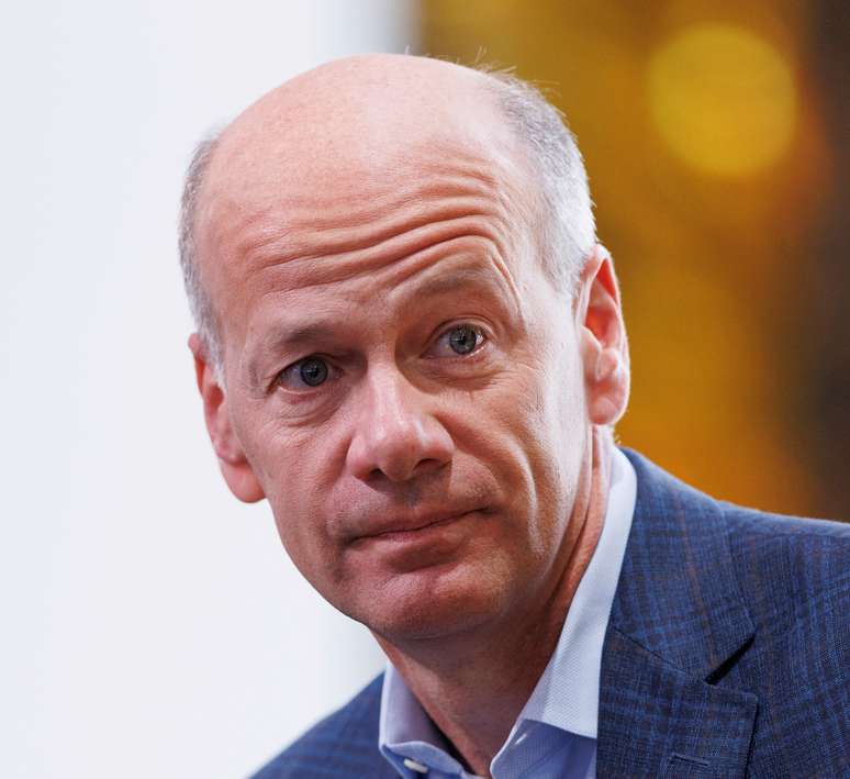 O presidente do Silicon Valley Bank, Greg Becker 