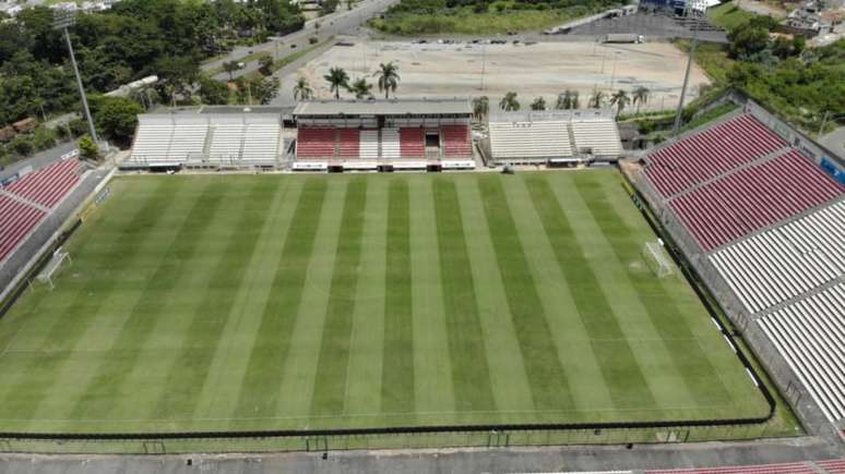 Estádio receberá primeiro jogo da semifinal do Campeonato Mineiro, com mando de campo da equipe celeste - (Foto: Divulgação/Democrata-SL)