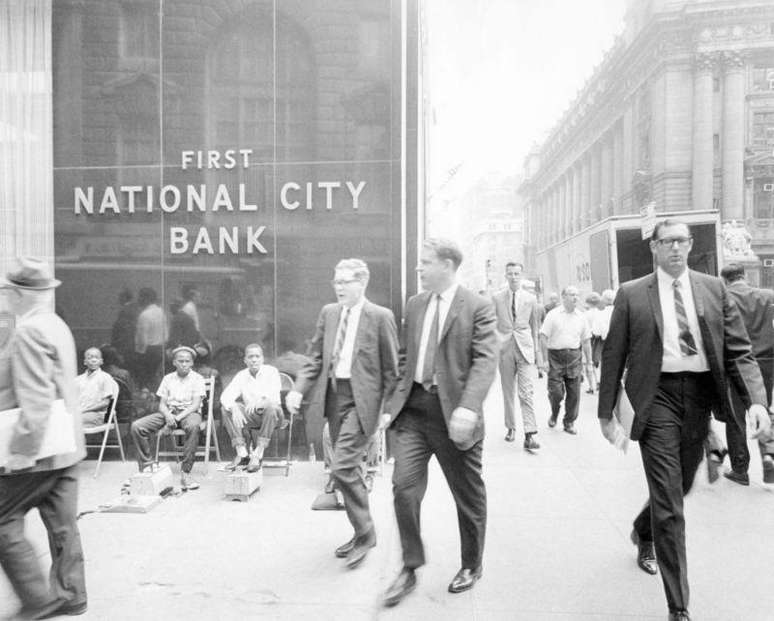 O First National City Bank (atual Citibank) era um dos maiores bancos do mundo