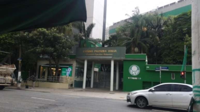 The official shops located near the Palmeiras should not open (Photo: Izabella Giannola/ LANCE!)