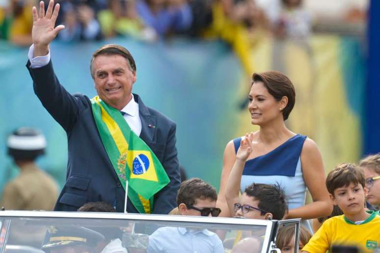 Jair e Michelle Bolsonaro