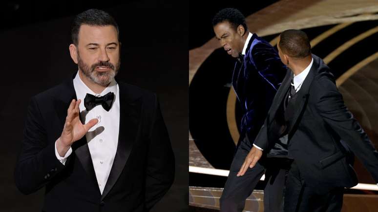 Oscar 2023: Jimmy Kimmel faz piadas com tapa de Will Smith durante cerimônia
