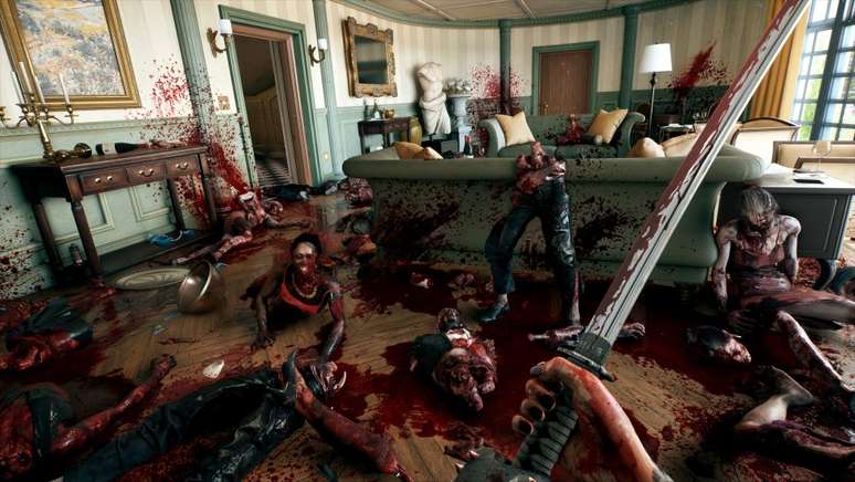 Dead Island 2 é cheio de momentos de ação sangrenta, fique avisado!