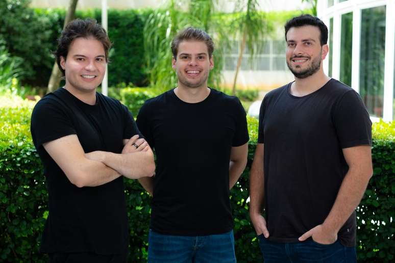 Jo&atilde;o Beraldo, Giulio Ferraro e Lucas Kertzman