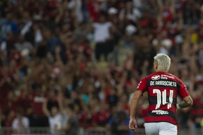 Arrascaeta foi um dos destaques do Flamengo na vitória sobre o Vasco (Foto: Armando Paiva/LANCE!)