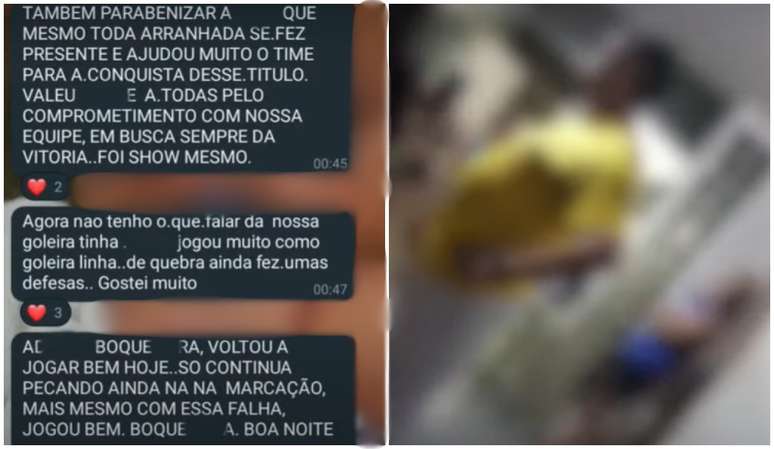 Jogadoras denunciam treinador de futsal por assédio; em mensagem, ele ameaçou aluna Jogadoras denunciam treinador de futsal por assédio; em mensagem, ele ameaçou aluna