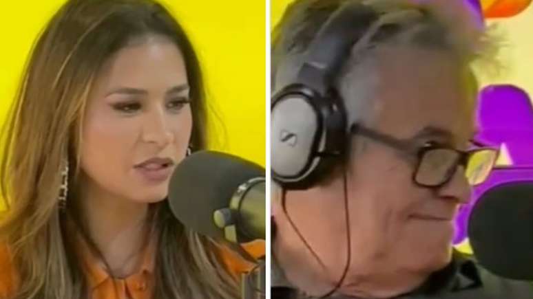 Simone tirou onda após perceber que apresentador dormiu em entrevista 