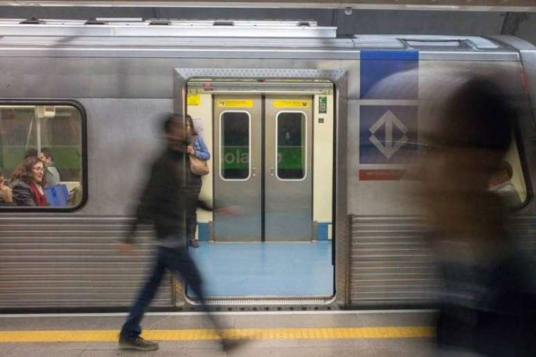 Movimentação na estação Consolação, da Linha 2-Verde do Metrô