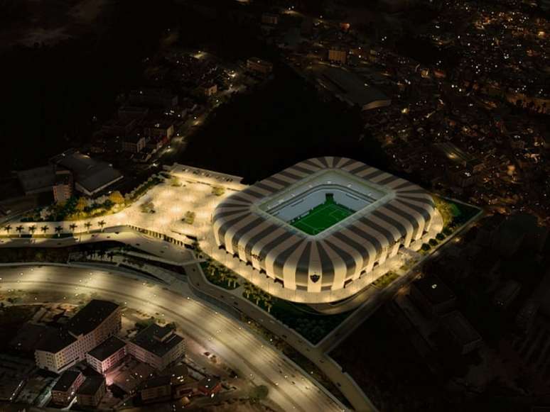 Estádio do Galo está com as obras praticamente prontas- Foto: Atlético-MG/Divulgação