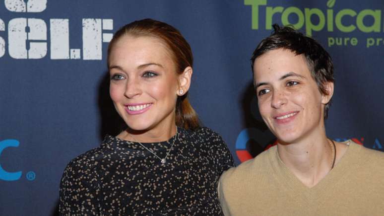 Samantha Ronson, ex de Lindsay Lohan, reage à notícia de gravidez da atriz