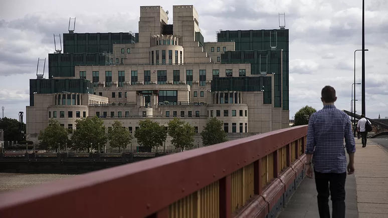 A sede do MI6, no centro de Londres