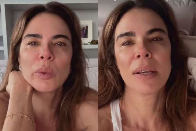 Luciana Gimenez cries when she says she doesn’t see improvements in her leg: ‘I wanted my routine’