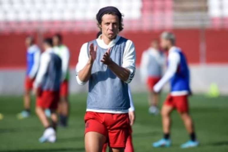 David Luiz suffered a knee injury in a match against Fluminense (Photo: Marcelo Cortes/Flamengo) David Luiz suffered a knee injury in a match against Fluminense (Photo: Marcelo Cortes/Flamengo)