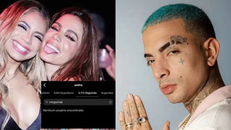 Anitta deixa de seguir MC Guimê (Reprodução/Instagram)