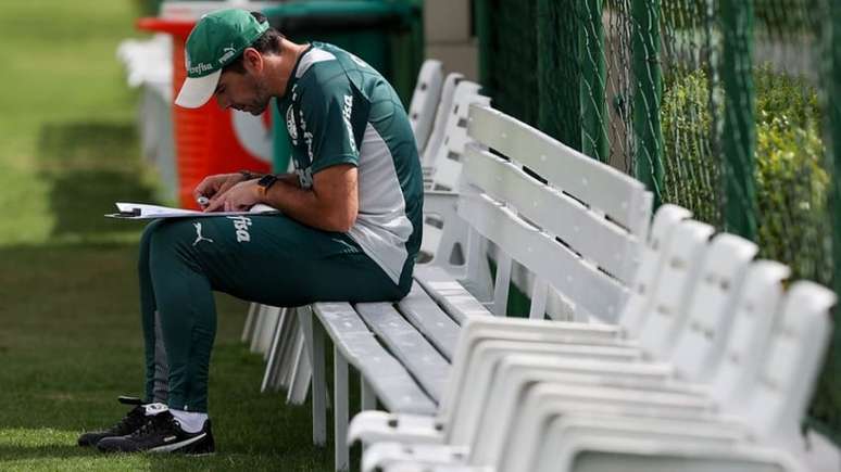 Longevidade no cargo ajuda Abel a tomar decisõa à frente do Verdão (Foto: Cesar Greco/Palmeiras/by Canon)