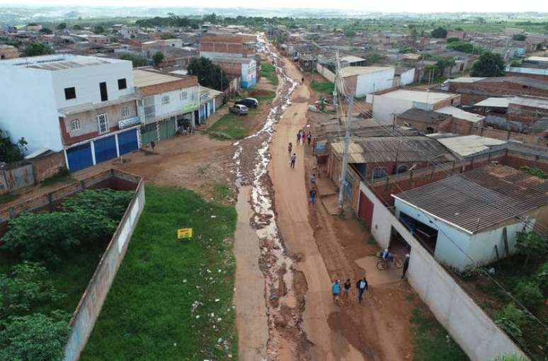 Favela do Sol Nascente fica a 32 quilômetros do Palácio do Planalto e tem cerca de 87 mil moradores