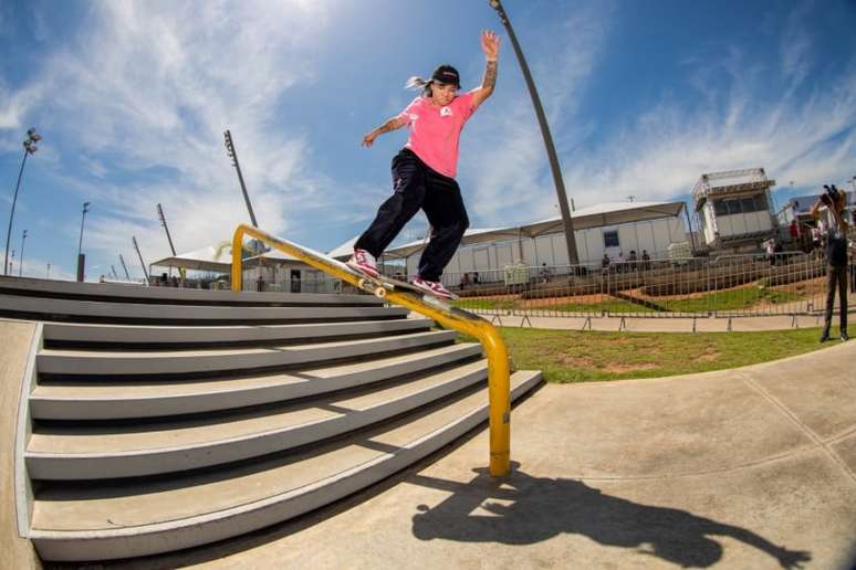 Pâmela Rosa busca vaga nos Jogos Olímpicos de Paris 2024 (Foto: Julio Detefon/Divulgação STU)