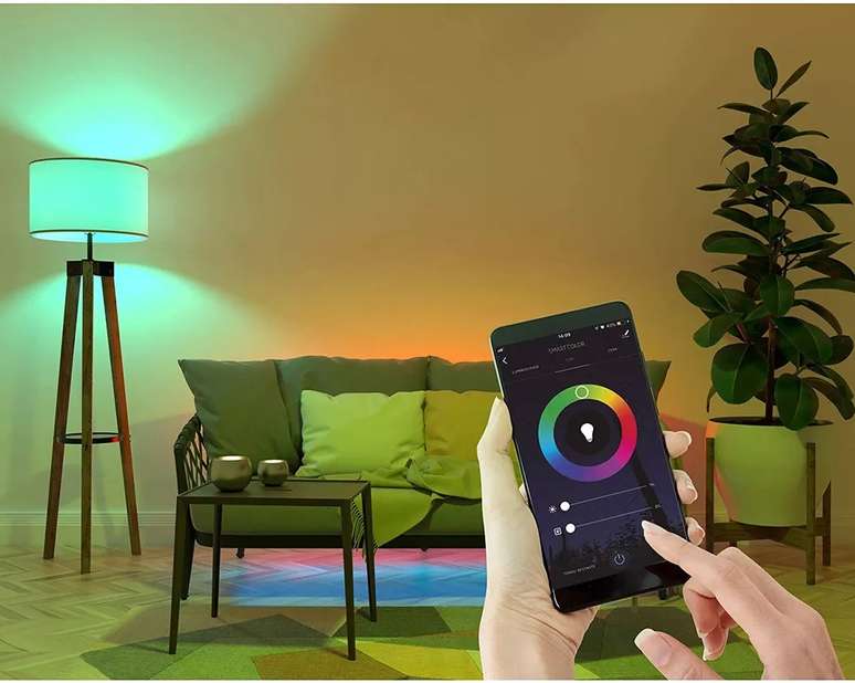 L&acirc;mpadas smart controlam intensidade da luz