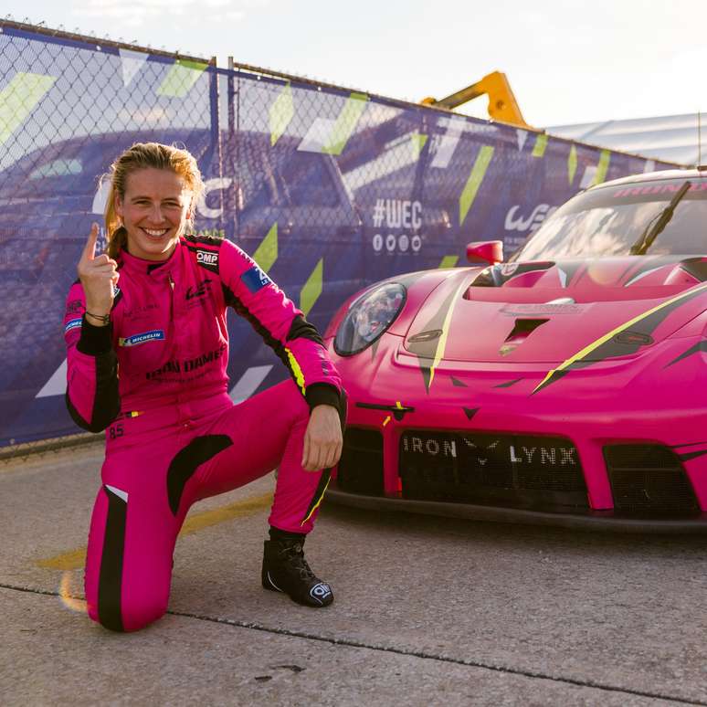 Equipe feminina Iron Dames larga da pole entre os GT