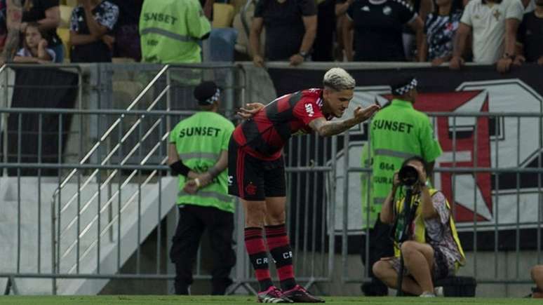 Gol do Flamengo foi marcado por Pedro no primeiro tempo (Armando Paiva/LANCE!)