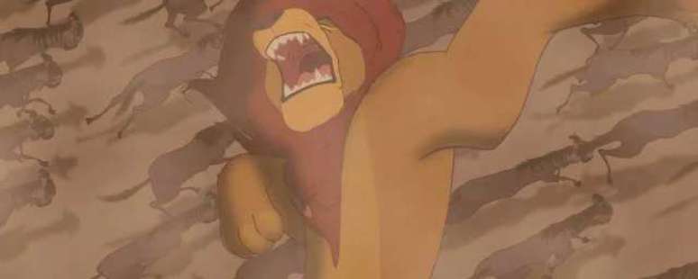 A queda de Mufasa.