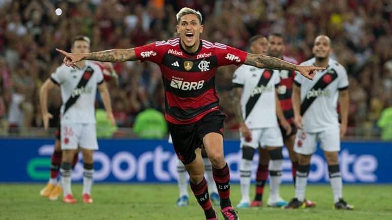 Pedro marcou três gols nos dois jogos da semifinal contra o Vasco (Armando Paiva / LANCE!)