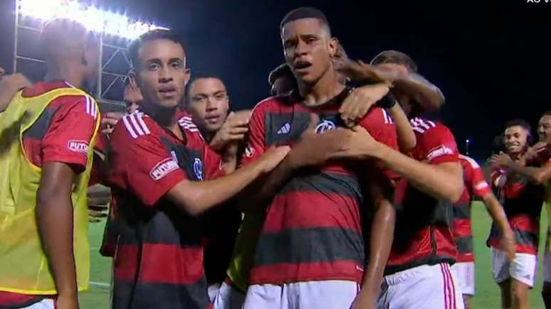 Em partida equilibrada, Flamengo vence Botafogo no Brasileirão sub-20