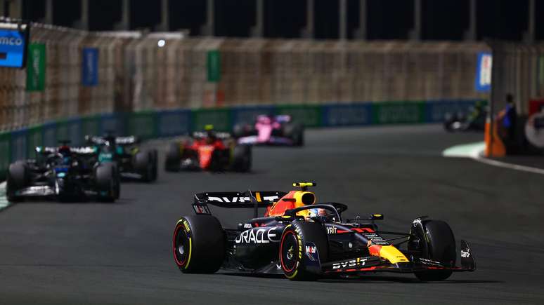 Sergio Perez no GP da Arábia Saudita