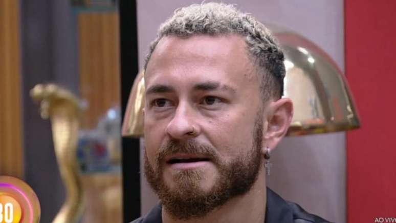 Fred, do Desimpedidos, está no paredão do BBB 23 (Foto: Reprodução/ BBB)