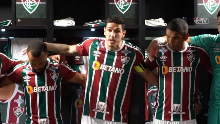 Nino puxou a palavra e assumiu a responsabilidade antes do jogo de sábado (Foto: Reprodução / FluTV)