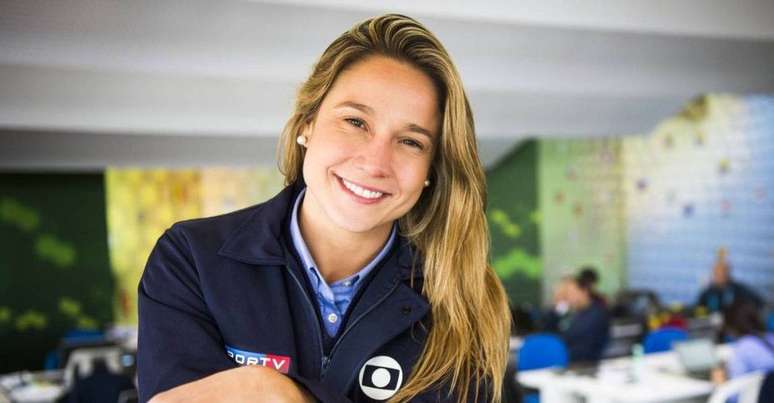 Fernanda Gentil, apresentadora da Rede Globo