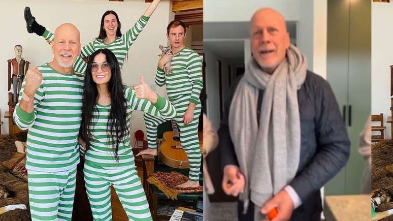 Bruce Willis celebra o primeiro aniversário após o diagnóstico de demência