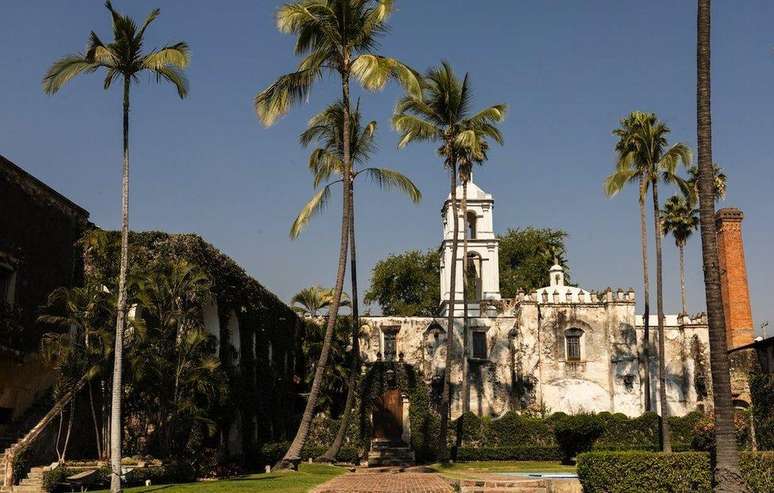 Ex-fazenda de Temixco é hoje um spa e parque aquático