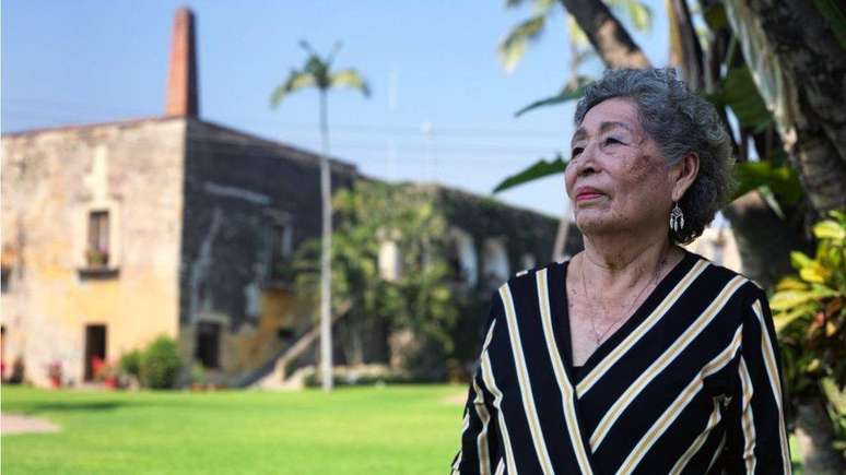 Hoje aos 87 anos, Rosa Urano lembra que chegou ao campo quando tinha apenas seis anos