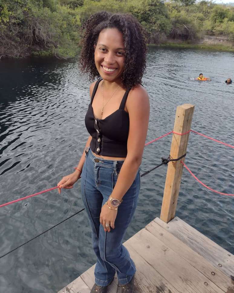 Rainara Gomes &eacute; do assentamento Caim&atilde;, que hoje integra a rota tur&iacute;stica Em Cantos da Chapada