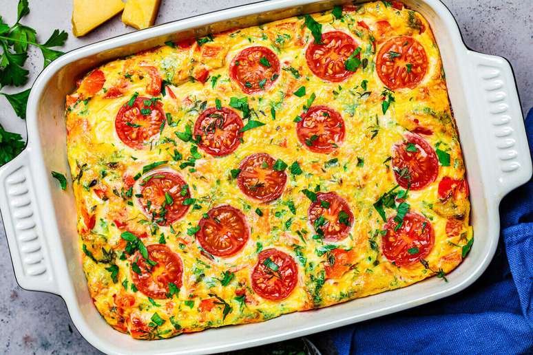 Oven omelet 
