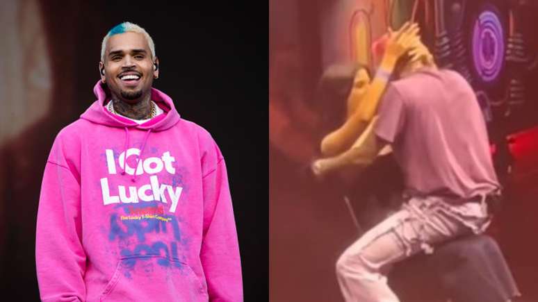 Chris Brown causa separação de casal após mulher receber lap dance em show