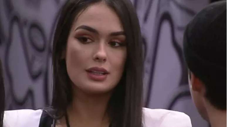 Larissa na repescagem do 'BBB 23'. Reprodução/Globoplay