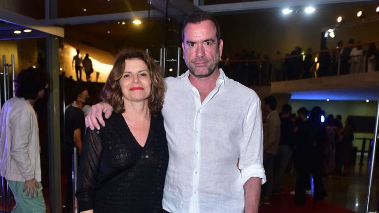 Debora Bloch e João Nuno Martins (Marcelo Sá Barretto / AgNews)