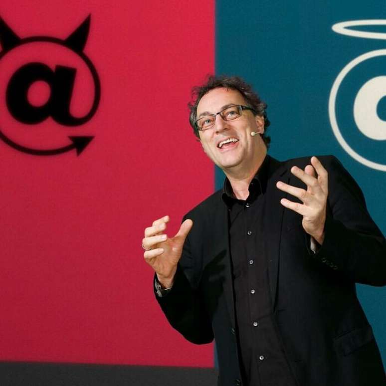 Gerd Leonhard &eacute; m&uacute;sico, futur&oacute;logo, blogueiro, digerati, escritor, palestrante e consultor alem&atilde;o 