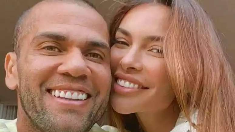 Daniel Alves e Joana Sanz