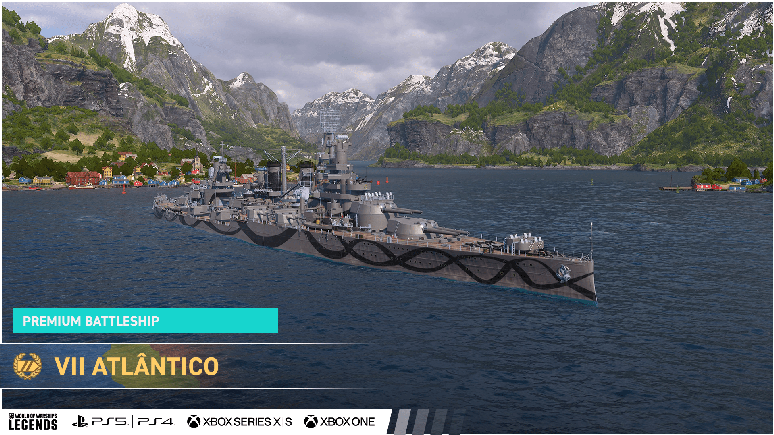 World of Warships: Legends receberá encouraçado brasileiro