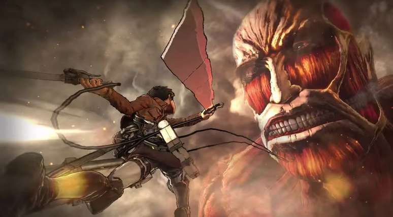 Crie seu personagem de Attack on Titan Online 