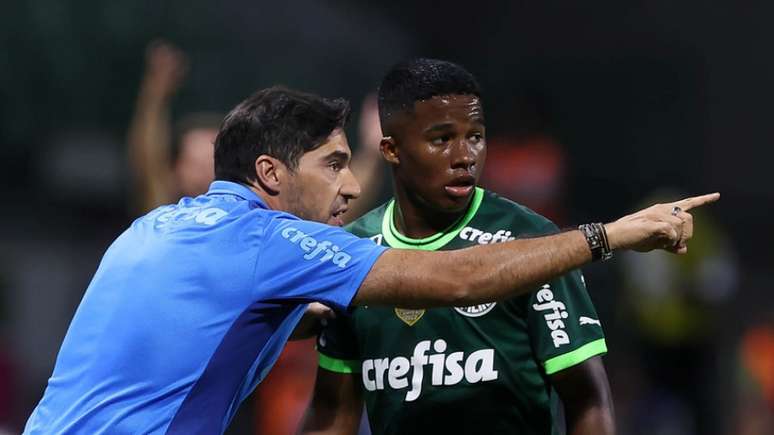 Endrick não disputou nenhuma partida mata-mata do Paulistão. (Foto: Cesar Greco/Palmeiras)