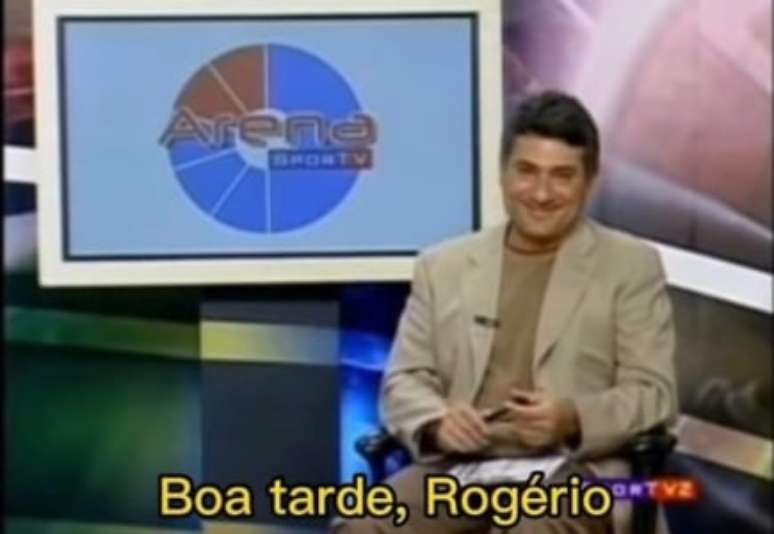 Cléber virou meme em 2006 (Reprodução/SporTV)