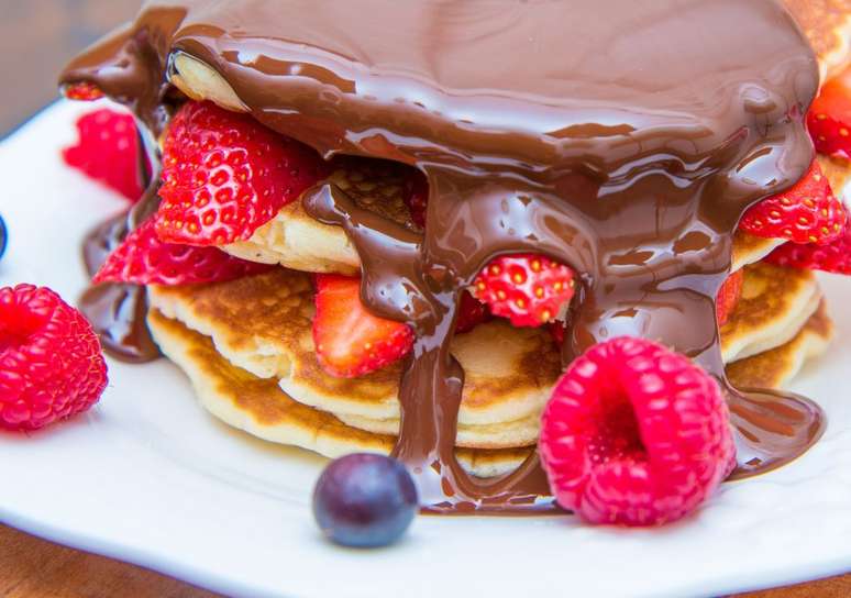 The brigadeiro pancake is just one way to make sweet pancakes!