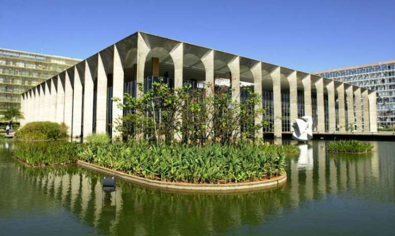 Palácio do Itamaraty, em Brasília, sede do Ministério das Relações Exteriores