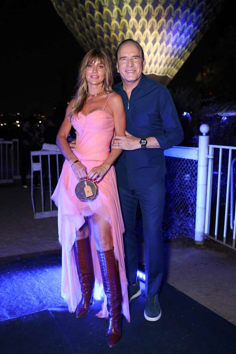 Ana Paula Seibert e Roberto Justus 